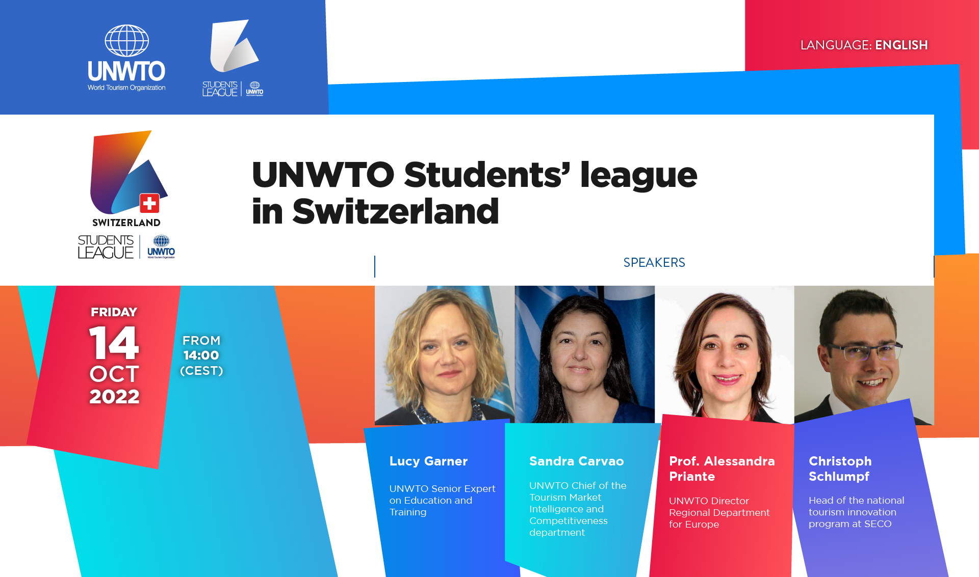 1ST ONLINE LEARNING SESSION FOR THE STUDENTS OF THE UNWTO STUDENTS' LEAGUE-SWITZERLAND